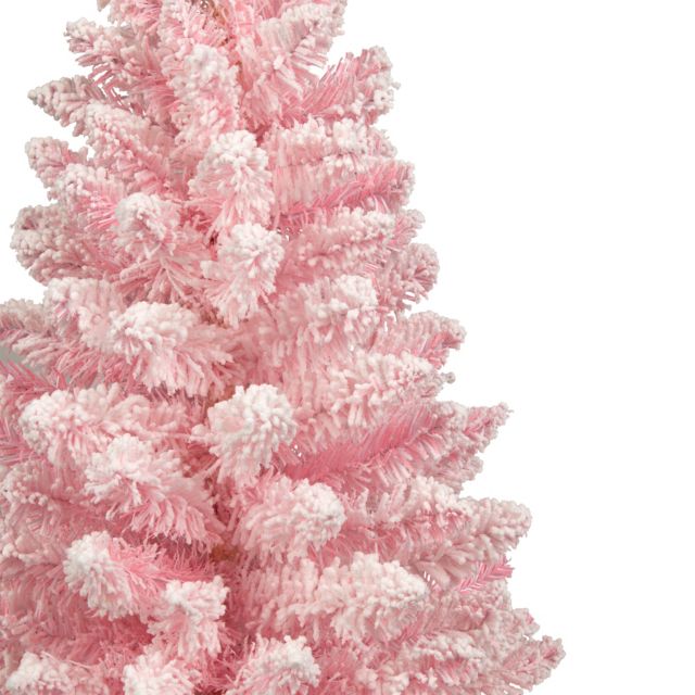 Flocked Spruce 3ft Artificial Christmas Tree #3