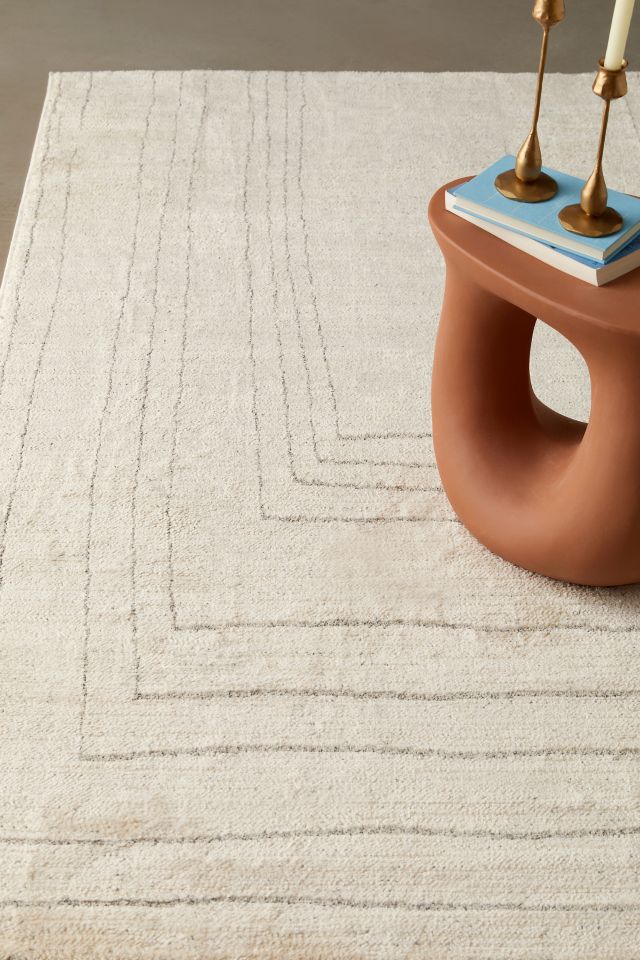Sage Minimal Tufted Rug #1