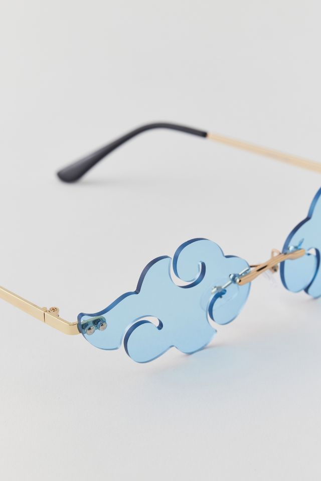 Clouded vision rimless sunglasses urban outfitters