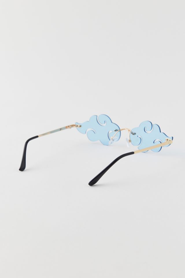 Clouded vision rimless sunglasses urban outfitters
