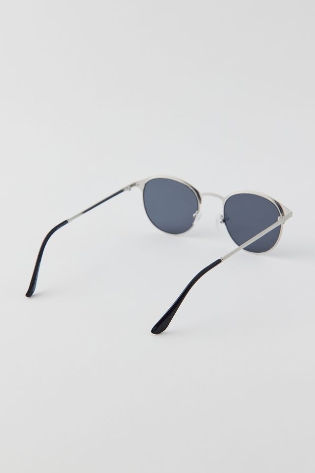 Urban Outfitters Far Out Translucent Metal Aviator Sunglasses