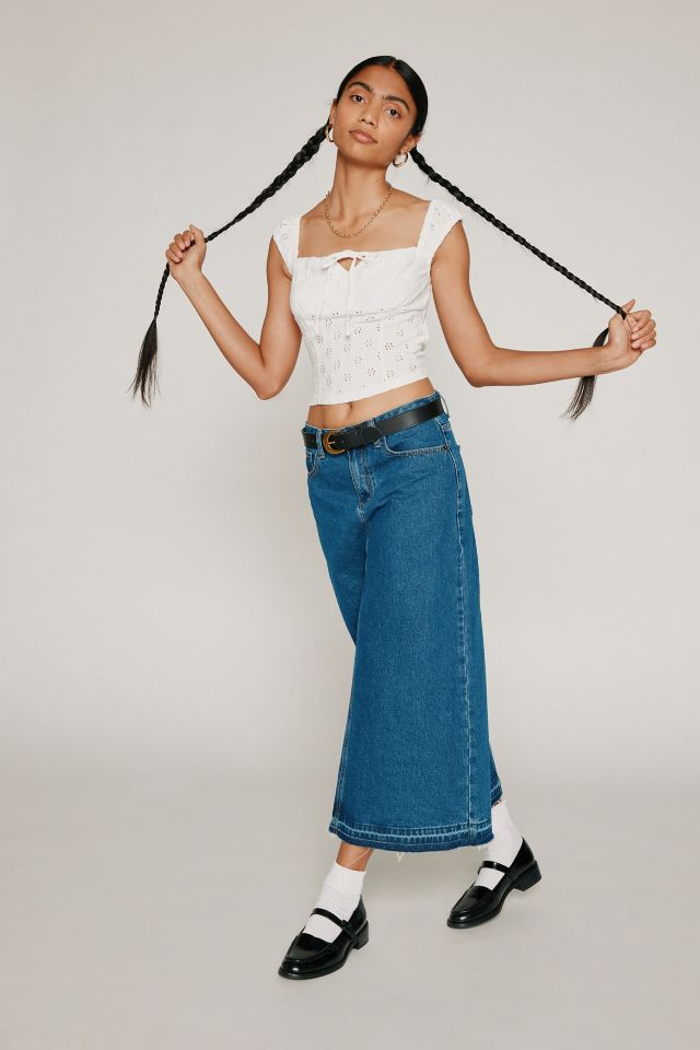 Kimchi Blue Anais Eyelet Top #2