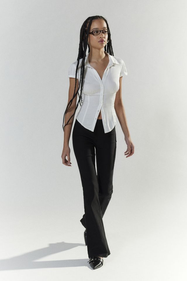 Chemise Boutonnée en Satin Sophie Silence + Noise #1