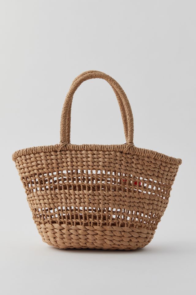 Kimchi Blue Structured Woven Tote Bag #3