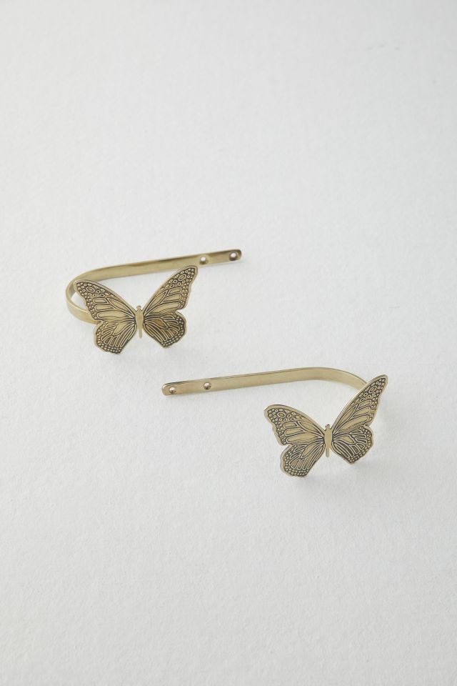 Butterfly Curtain Tie-Back Set #1