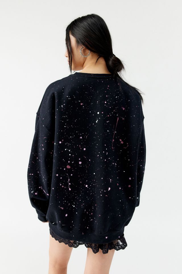 Urban Renewal Remade Bow Painted Crew Neck Sweatshirt #2