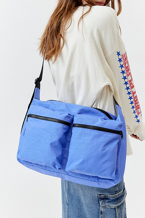 Baggu Large Cargo Crossbody Bag In Pansy Blue, Women's At Urban Outfitters