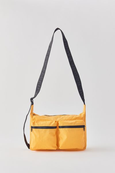 Baggu Medium Cargo Crossbody Bag In Mango, Women's At Urban Outfitters In Yellow