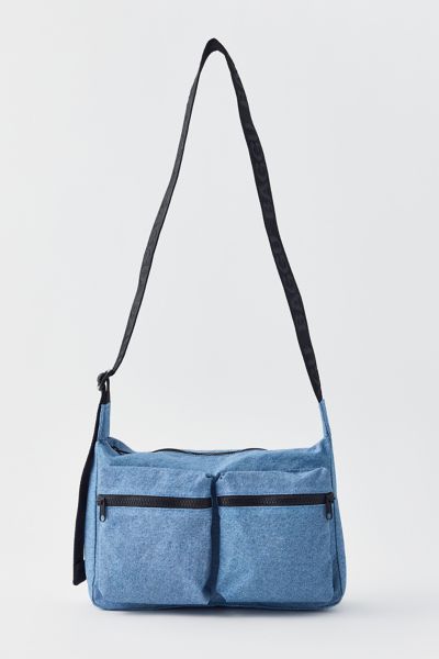 Shop Baggu Medium Cargo Crossbody Bag In Digital Denim, Women's At Urban Outfitters