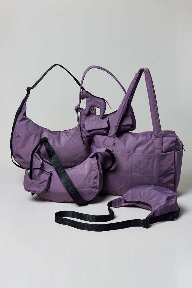BAGGU Small Nylon Crescent Bag