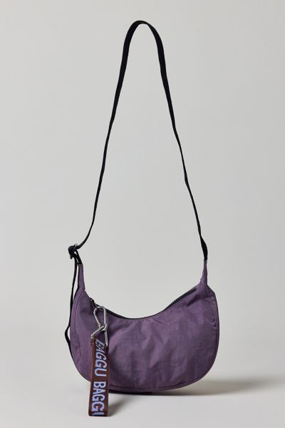 BAGGU UO Exclusive Embroidered 8 Ball Medium Nylon Crescent Bag
