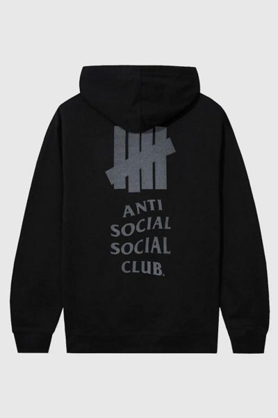 Anti Social Social Club x Undefeated Lock 3M Hoodie Urban Outfitters