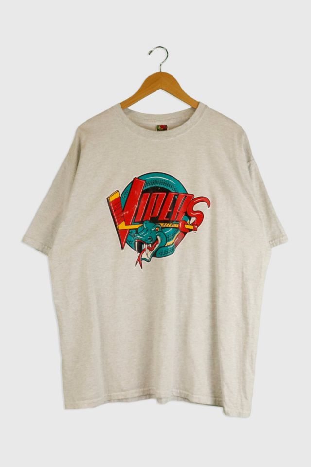 Vintage NHL Detroit Vipers Vinyl Mascot T Shirt | Urban Outfitters
