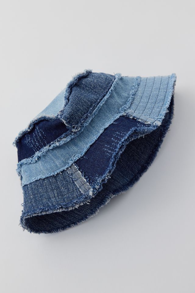 Chapeau Seau Patchwork Denim BDG #1