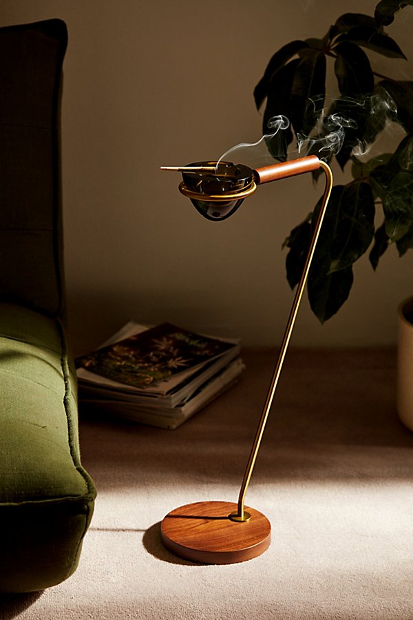 Houseplant Standing Ashtray In Black At Urban Outfitters