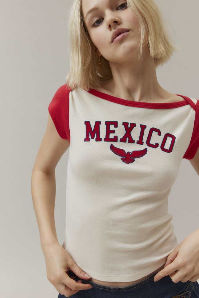 BDG Willow Mexico Baby Tee #2