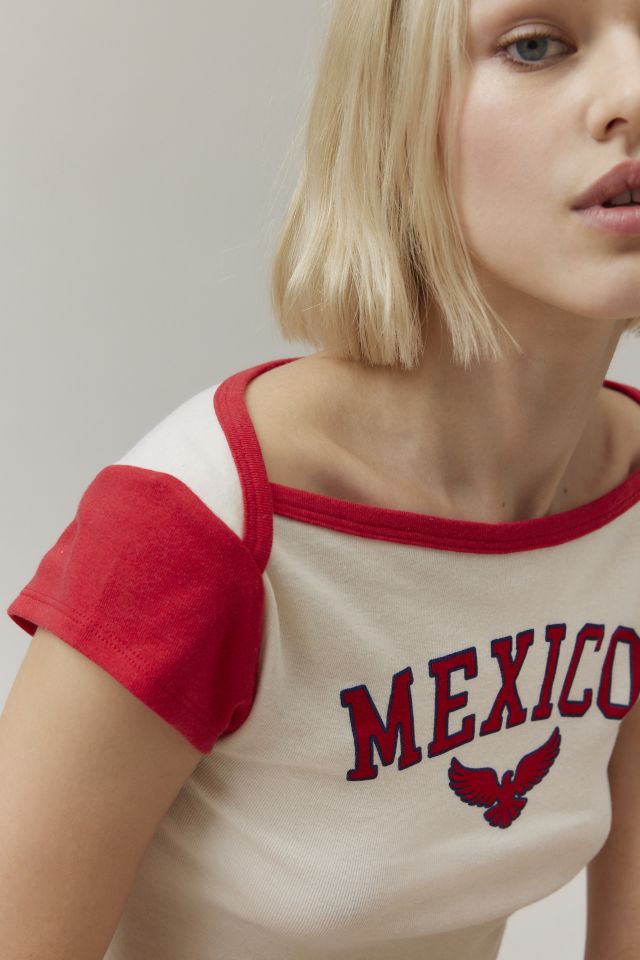 BDG Willow Mexico Baby Tee #4