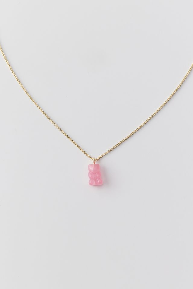 Délicat Collier Pendentif Ourson en Gelée #1