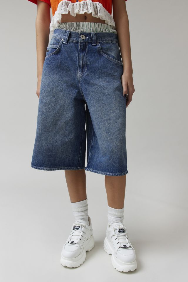 BDG Astrid Longline Denim Short