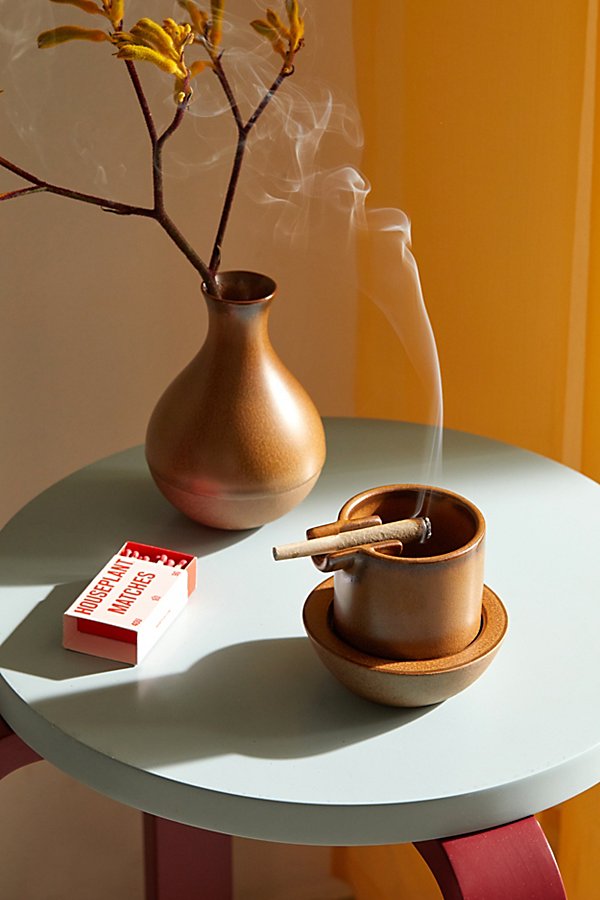 Houseplant Ashtray Set By Seth In Yellow At Urban Outfitters