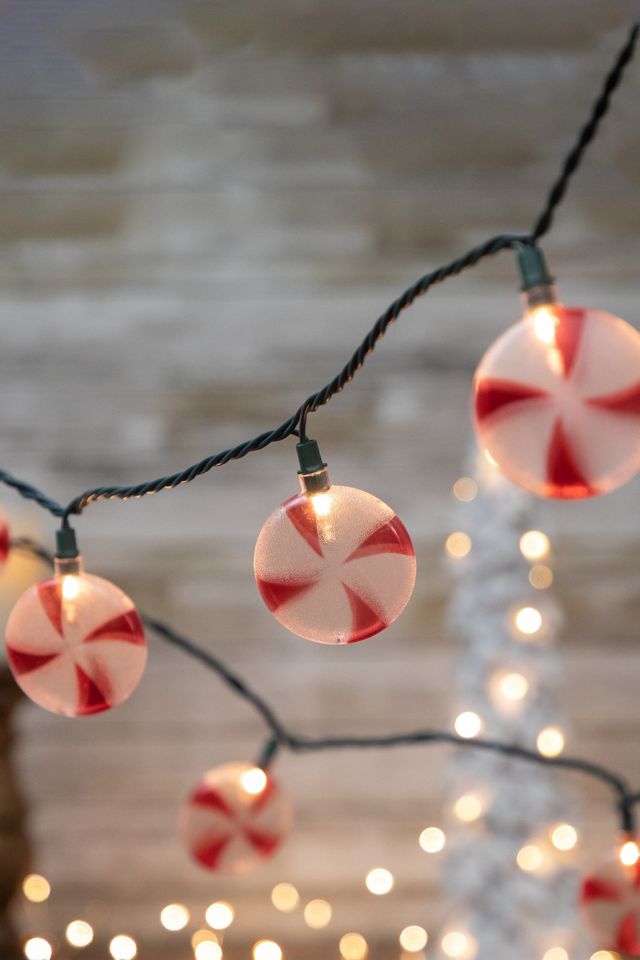 Peppermint Candy 6ft String Lights #1