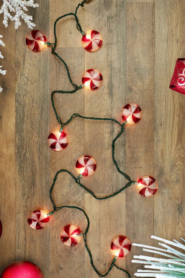 Peppermint Candy 6ft String Lights #2