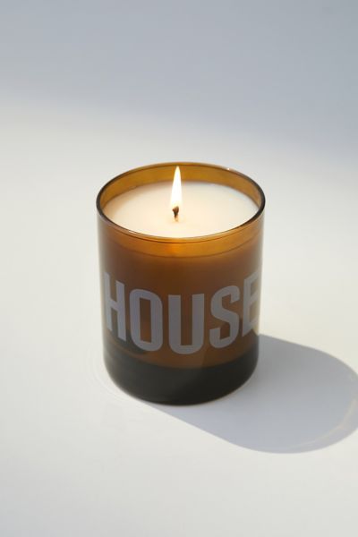 Houseplant Glass Candle