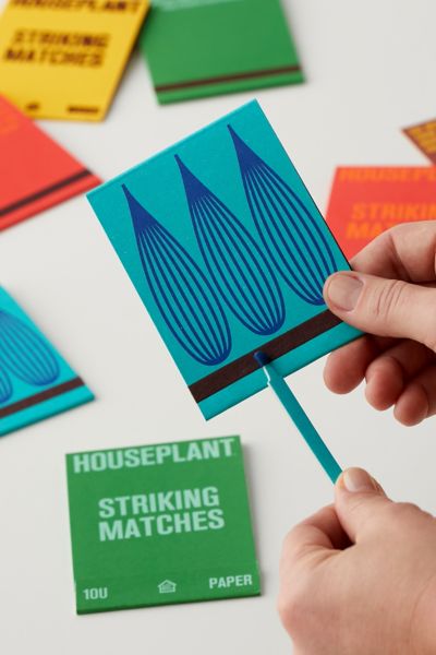 Houseplant Striking Match Set