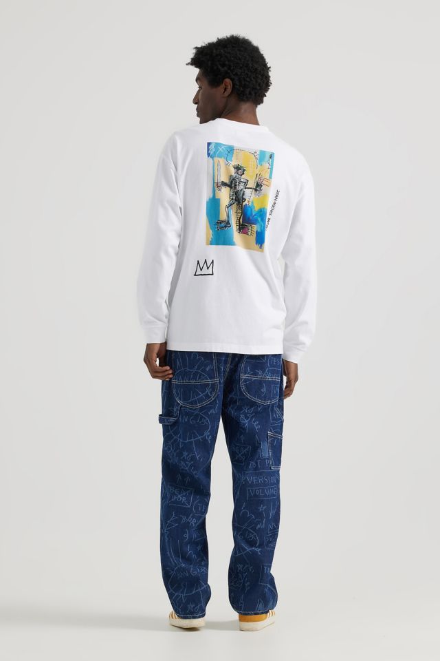 Lee X Jean-Michel Basquiat Laser Print Carpenter Jean #2