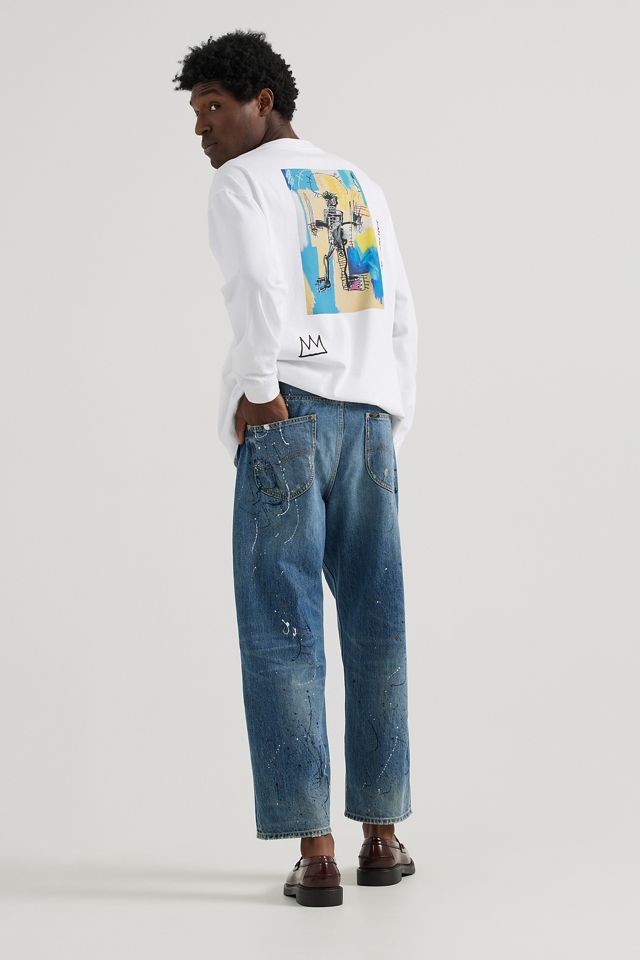 Lee X Jean-Michel Basquiat Paint Splatter Jean | Urban Outfitters
