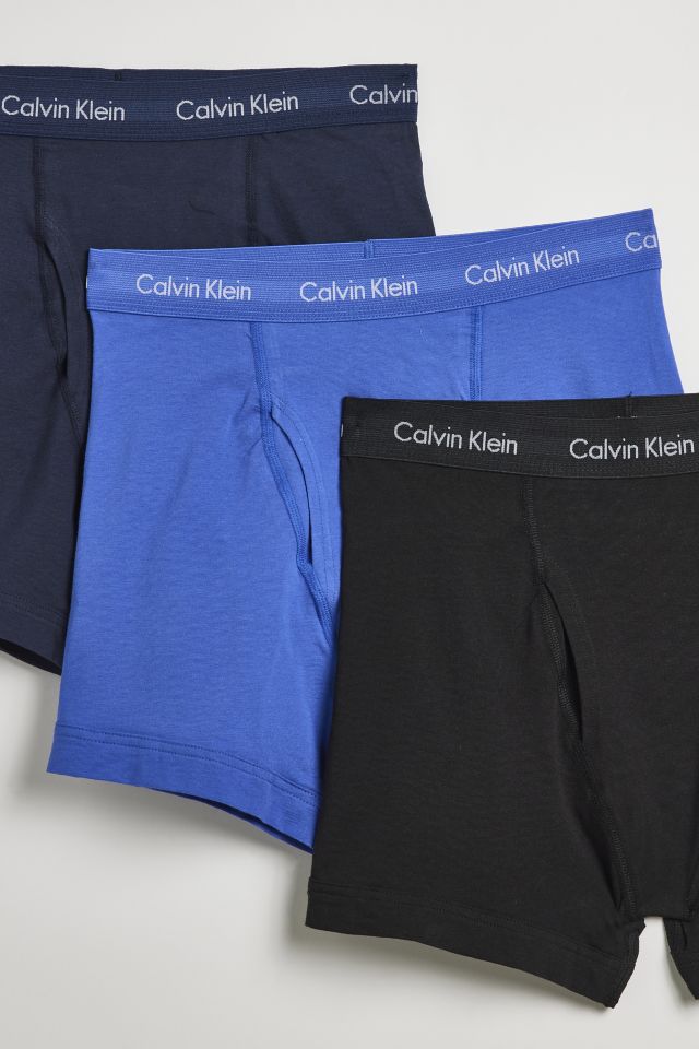 Caleçon Boxer 3 Pièces en Coton Extensible Calvin Klein #1