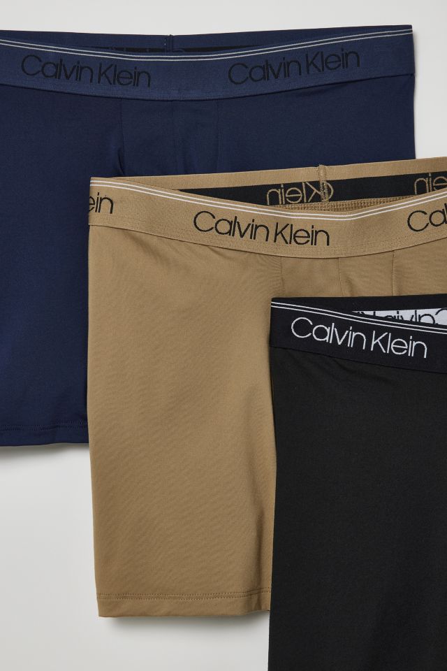 Shop Calvin Klein 3-Pack Micro Stretch Boxer Briefs