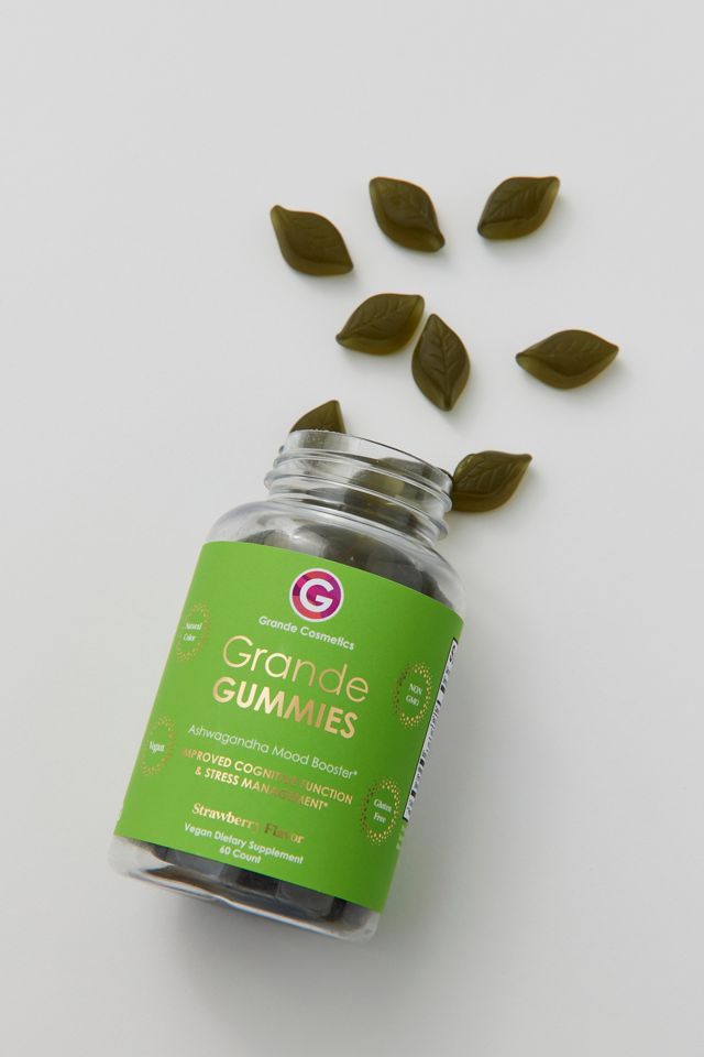 Grande Cosmetics Ashwagandha Mood Booster Gummy Dietary Supplement