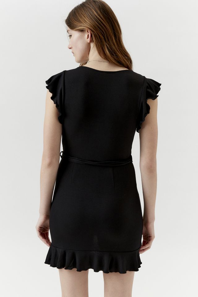Urban Renewal Remnants Micro Mini Wrap Dress #3