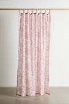 Toile Floral Window Panel