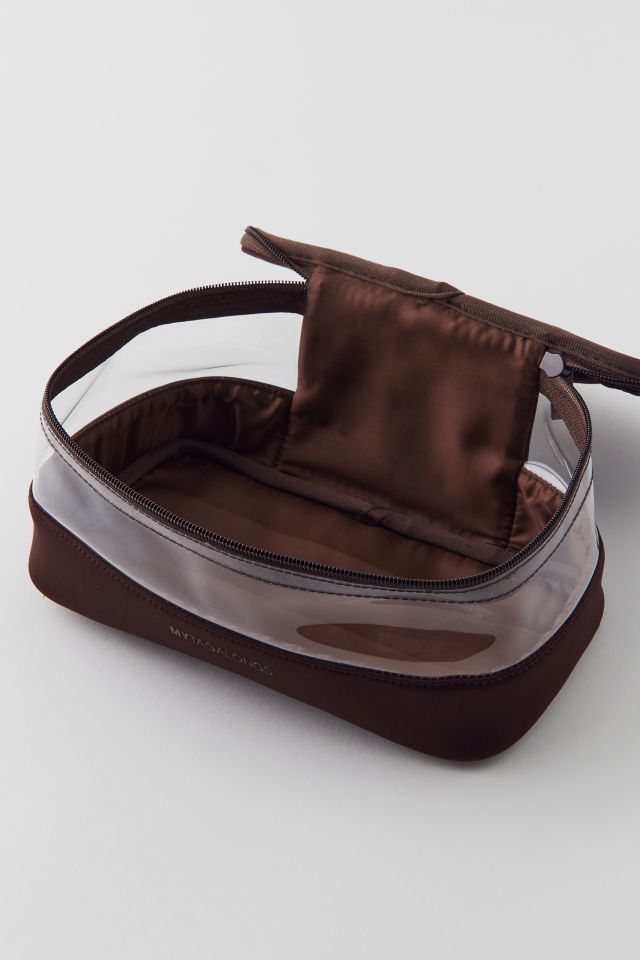 MYTAGALONGS Medium Clear Train Case Cosmetic Bag #2