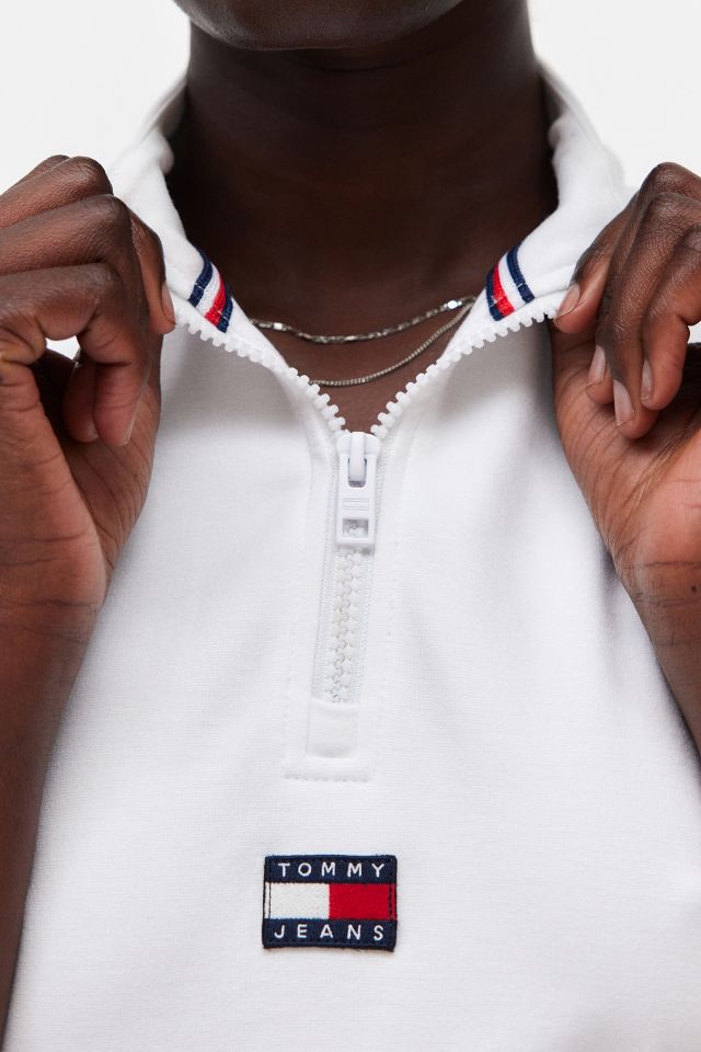Tommy Jeans Badge Colorblocked Mock Neck Mini Dress #2