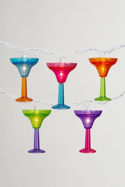 Urban Outfitters Margarita Glass 7ft String Lights At  In Multi