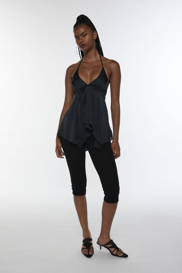Silence + Noise Luisa Tunic Halter Top #1
