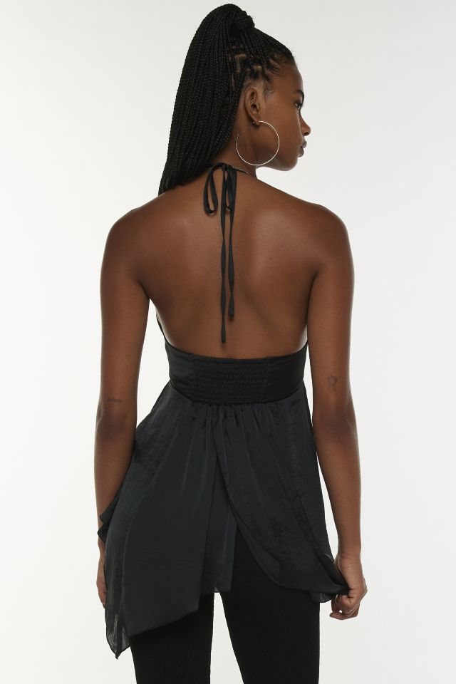 Silence + Noise Luisa Tunic Halter Top #3