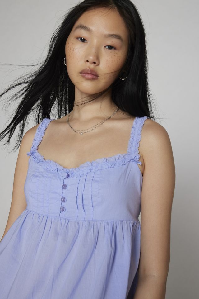 Kimchi Blue Alexis Tiered Babydoll Tunic Top #3