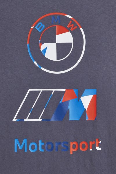 Puma BMW Stacked Logo Tee