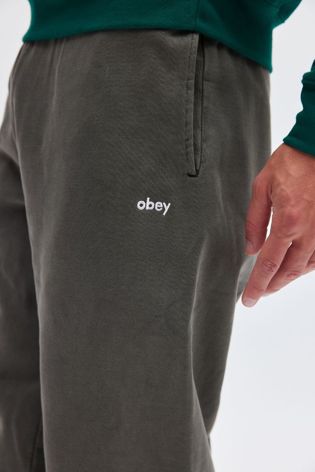 OBEY Lowercase Logo Pigment Dye Jogger Sweatpant #3