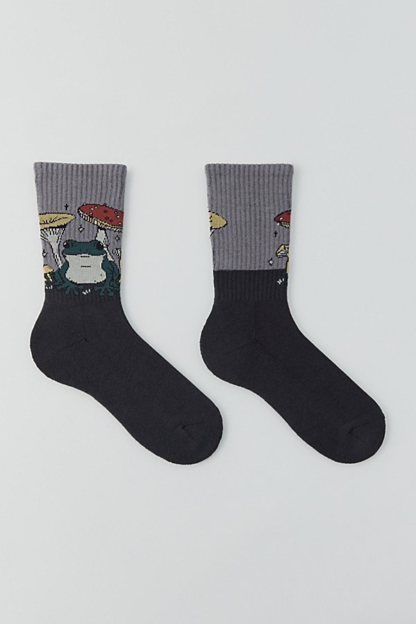 Shop Urban Outfitters Frog Crew Sock In Grey, Men's At