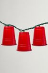 Red Party Cup 6ft String Lights