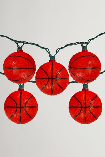 Urban Outfitters Basketballs 9ft String Lights In Black At