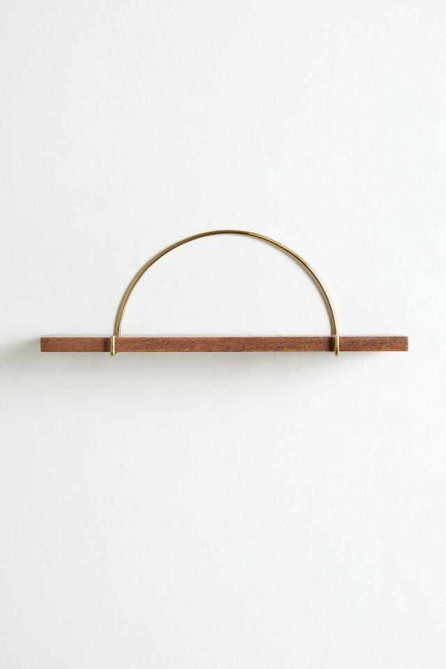 Oval Bracket Wall Shelf #1
