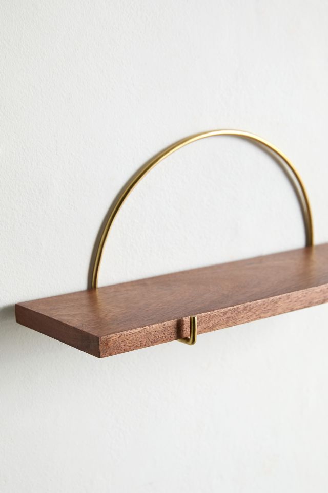Oval Bracket Wall Shelf #2