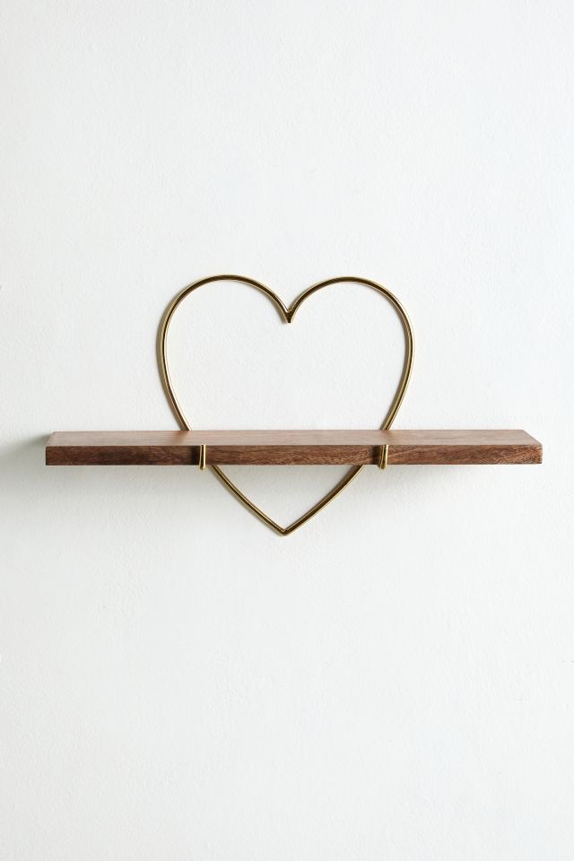 Heart Bracket Wall Shelf #1