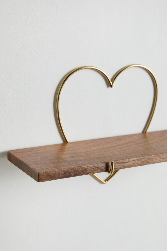 Heart Bracket Wall Shelf #2